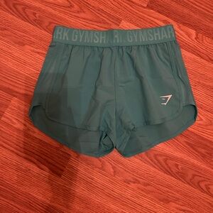 Small Turquoise Gym Shark shorts
